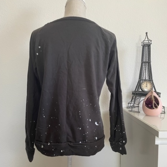 Peloton X Chaser | Limited Edition Paint Splatter Cotton Pullover Sweatshirt, M - Picture 4 of 6